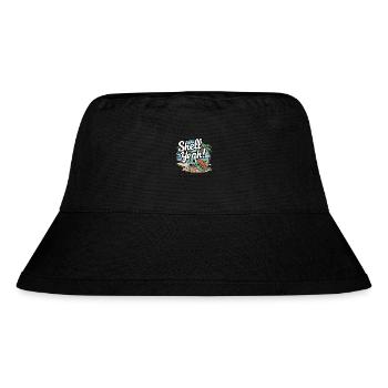 Shell Yeah - Stanley/Stella recycelter Bucket Hat - Schwarz - Vorne