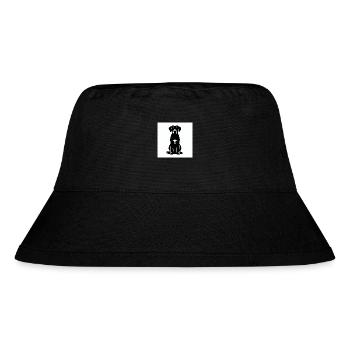 Sennenhund Silhouette - Stanley/Stella recycelter Bucket Hat - Schwarz - Vorne
