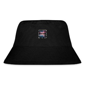 Seascape with reflections - Stanley/Stella Recycled Bucket Hat - black - Front