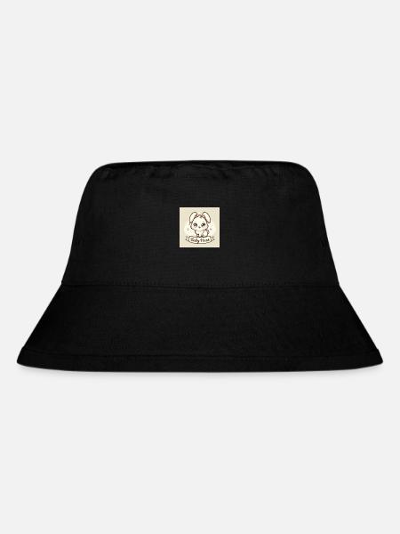 Süßes Häschen Comic - Stanley/Stella recycelter Bucket Hat - Schwarz