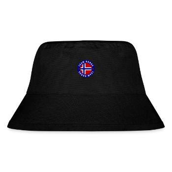 Norge Team Norway - Stanley/Stella Recycled Bucket Hat - black - Front