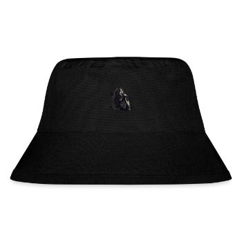 Sängerin Musik - Stanley/Stella recycelter Bucket Hat - Schwarz - Vorne