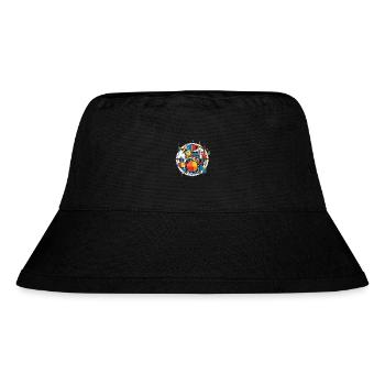 Drums colorful - Stanley/Stella recycelter Bucket Hat - Schwarz - Vorne