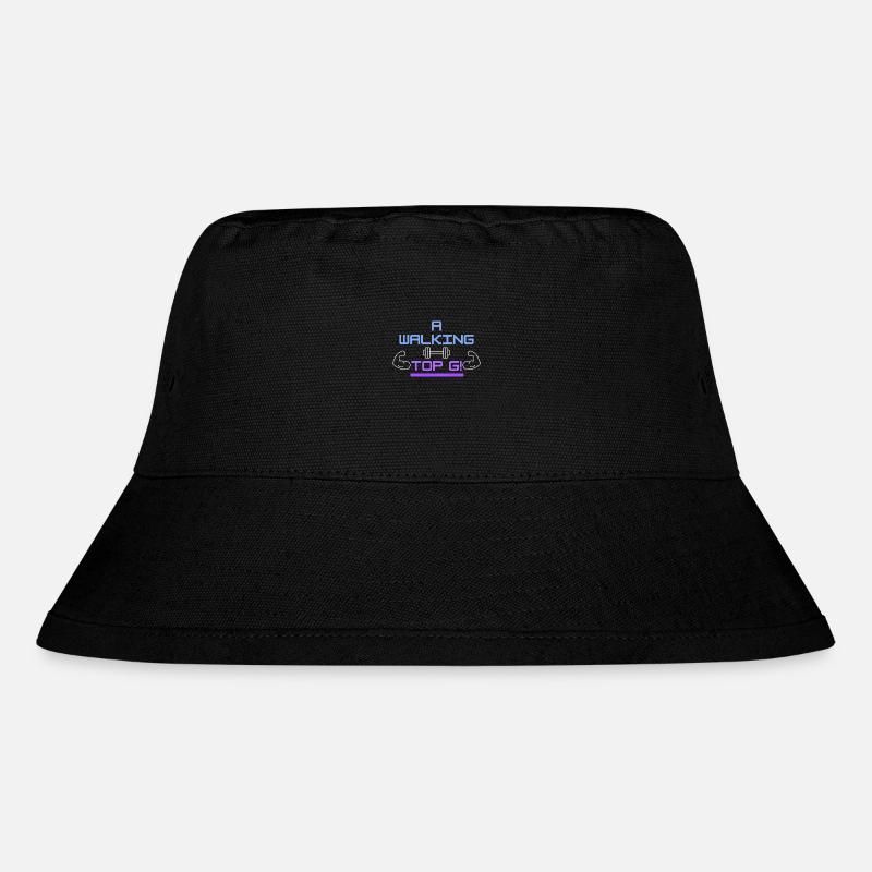 A Walking Top G! - Stanley/Stella Recycled Bucket Hat - black