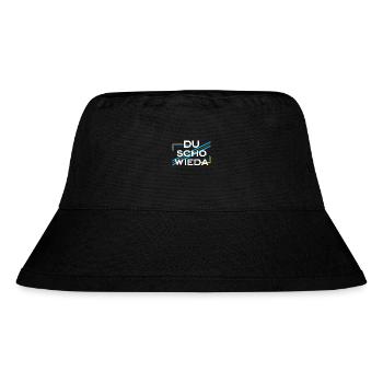 Du scho wieda - Stanley/Stella recycelter Bucket Hat - Schwarz - Vorne