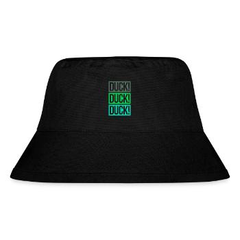 Duck - Stanley/Stella Recycled Bucket Hat - black - Front