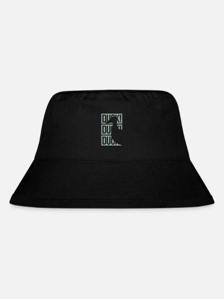 Ente Ente - Stanley/Stella recycelter Bucket Hat - Schwarz