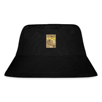 Bananas Shirt - ein Traum für Bananen Liebhaber! - Stanley/Stella recycelter Bucket Hat - Schwarz - Vorne