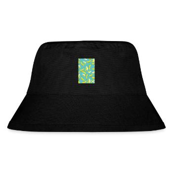 Motif banane - Bob recyclé Stanley/Stella - noir - Devant