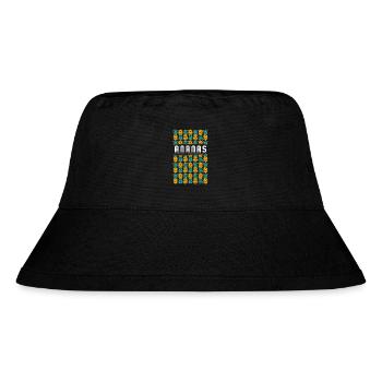 Pineapple, the sign of friendship - Stanley/Stella Recycled Bucket Hat - black - Front
