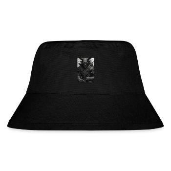 Demon - Stanley/Stella Recycled Bucket Hat - black - Front