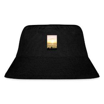 ocean - Stanley/Stella Recycled Bucket Hat - black - Front