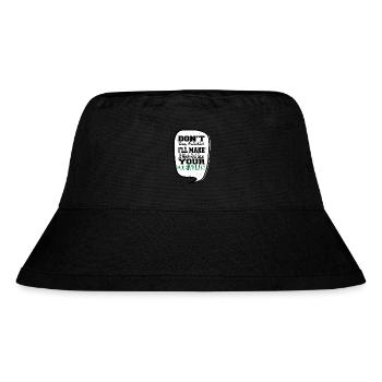 carpenter funny tshirts union carpenter - Stanley/Stella recycelter Bucket Hat - Schwarz - Vorne