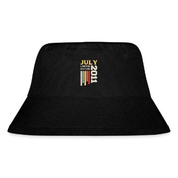 July 2011 - July 2011 Birthday Gift - Stanley/Stella Recycled Bucket Hat - black - Front