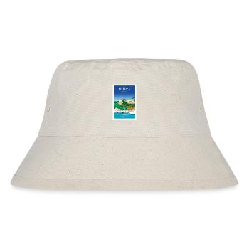 Hyères Port Cros - Stanley/Stella Recycled Bucket Hat - natural - Front