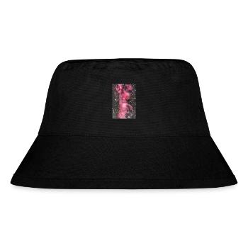 Galaxy Nebula Galaxie Nebel Nerd Astronomie space - Stanley/Stella recycelter Bucket Hat - Schwarz - Vorne