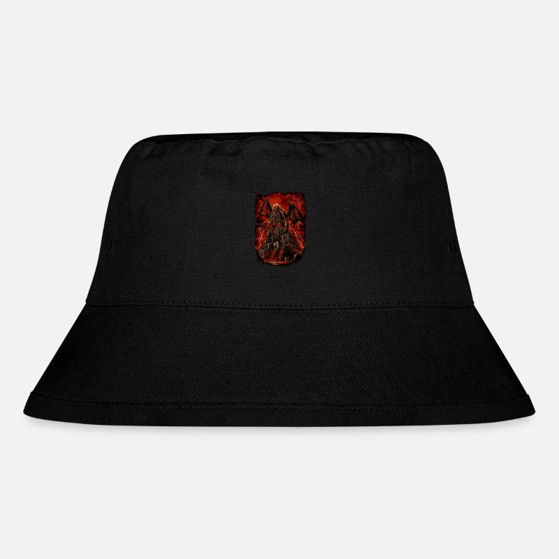 Aufstieg des Cthulhu - Stanley/Stella recycelter Bucket Hat - Schwarz
