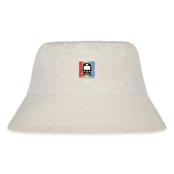 Train Railway Railroad Worker Trains Train Driver - Stanley/Stella Recycled Bucket Hat - natural - Front