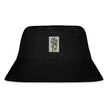 Camouflage Kunst Gelb Gaming - Stanley/Stella recycelter Bucket Hat - Schwarz - Vorne