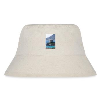 Landscape view of Kastri Island near Kampos town - Stanley/Stella Recycled Bucket Hat - natural - Front
