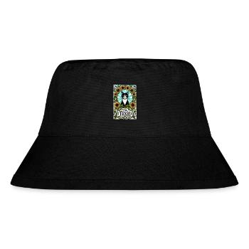 Der Tuxie - Stanley/Stella recycelter Bucket Hat - Schwarz - Vorne
