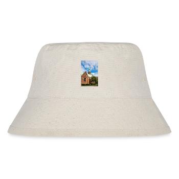 Klosterkirken, Aarhus, Dänemark - Stanley/Stella recycelter Bucket Hat - Naturweiß - Vorne