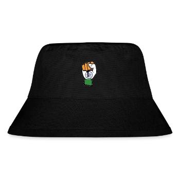 Poing du drapeau de l’Inde - Bob recyclé Stanley/Stella - noir - Devant