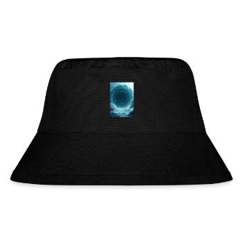 Charybdis, gigantic whirlpool with jagged fangs - Stanley/Stella Recycled Bucket Hat - black - Front