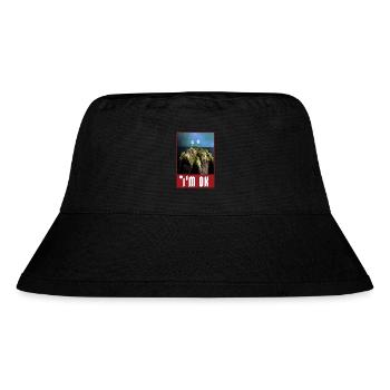 Formally Dressed Chitty-Chatty - Stanley/Stella recycelter Bucket Hat - Schwarz - Vorne