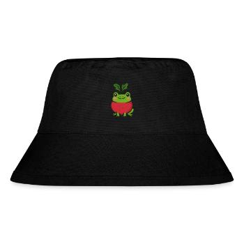 Sir Rübenquak - Stanley/Stella recycelter Bucket Hat - Schwarz - Vorne