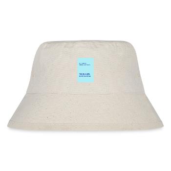 Only gin knows my limits – funny saying - Stanley/Stella Recycled Bucket Hat - natural - Front