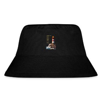 AHOI! Matrose - Stanley/Stella recycelter Bucket Hat - Schwarz - Vorne