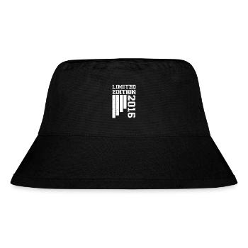 2016 Anniversary born in 2016 Limited Edition - Stanley/Stella Recycled Bucket Hat - black - Front