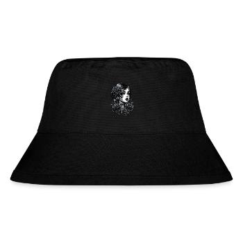 Verbotene Romantik: Schönheit und Rosen im Dunkeln - Stanley/Stella recycelter Bucket Hat - Schwarz - Vorne