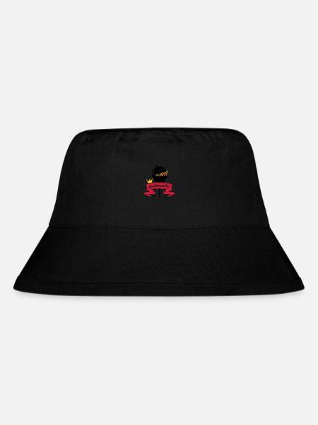 Grillmeister - Stanley/Stella recycelter Bucket Hat - Schwarz