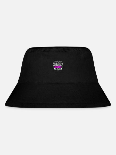 ANDALUSIER - Glitzer - Stanley/Stella recycelter Bucket Hat - Schwarz