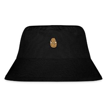 joyeux petit mignon mignon visage drôle bras - Bob recyclé Stanley/Stella - noir - Devant
