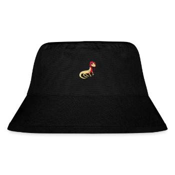 woman female girl girl sexy lizard - Stanley/Stella Recycled Bucket Hat - black - Front