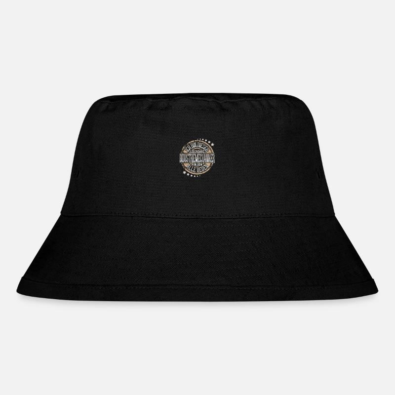 Industriemechaniker - Stanley/Stella recycelter Bucket Hat - Schwarz