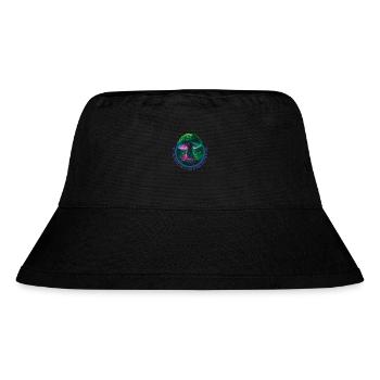 Mushrooms Pilze Pilzsammler Botanik Natur Wald - Stanley/Stella recycelter Bucket Hat - Schwarz - Vorne