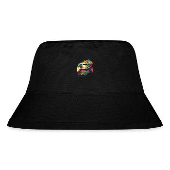 Retro Console - Stanley/Stella Recycled Bucket Hat - black - Front