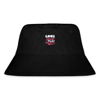 Good Girls Play Lacrosse Player Lifestyle - Stanley/Stella recycelter Bucket Hat - Schwarz - Vorne
