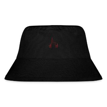 Cardio Strasbourg #tshirtalsace - Stanley/Stella Recycled Bucket Hat - black - Front