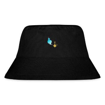 Gini Magic Lamp Genie - Stanley/Stella Recycled Bucket Hat - black - Front