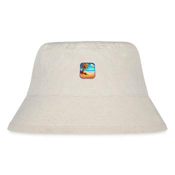 Summer Icon - Stanley/Stella Recycled Bucket Hat - natural - Front