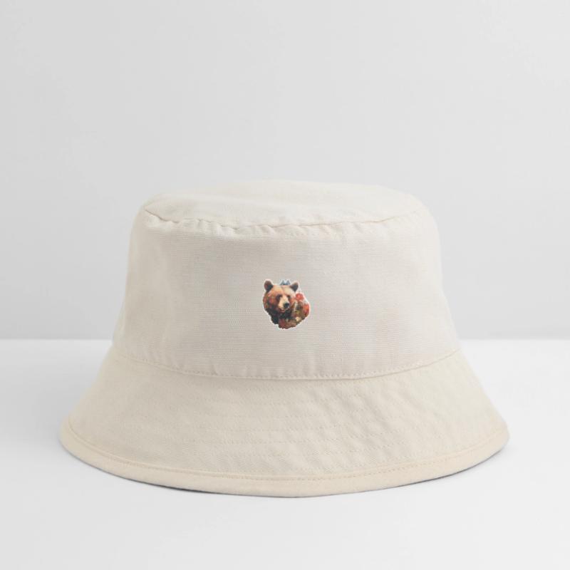 Bear in the wild Stanley/Stella Recycled Bucket Hat