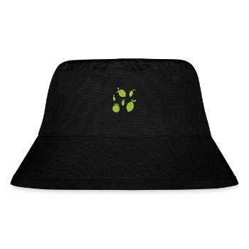 lemon orange lime - Stanley/Stella Recycled Bucket Hat - black - Front