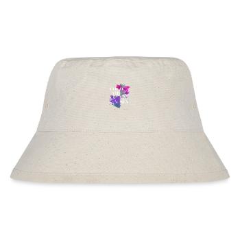 Vibes Only Sticker Quote Vector Vintage Art Styles - Stanley/Stella Recycled Bucket Hat - natural - Front