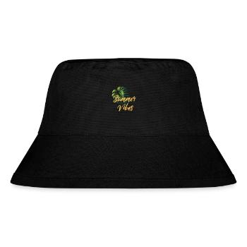 Summer Vibes - Stanley/Stella Recycled Bucket Hat - black - Front
