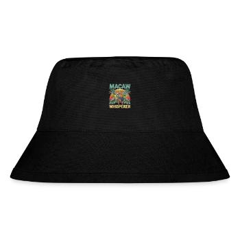 Parrot Lover Design - Stanley/Stella Recycled Bucket Hat - black - Front